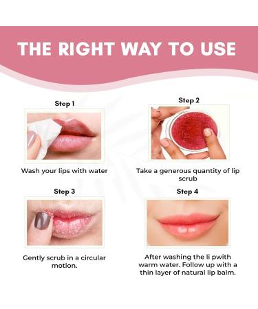 Beetroot Lip Scrub - Natural Exfoliating & Hydrating Scrub for Soft Smooth Lips | Perfect for Chapped Lips - 15g (For Women & Men - Buy Online on GoSupps.com