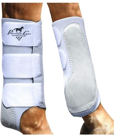 Buy Professionals Choice Equine Easy-Fit Front Leg Rail - Velcro Fastener Universal Size Sold in Pairs | International Shipping Available - Buy Online on GoSupps.com