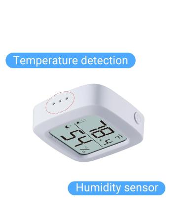 Reptilie Thermometer Aggforl LCD - High-Precision Digital Terrarium Hygrometer for Reptiles | Versatile Use in Office Kitchen Incubator & Greenhouse - Buy Online on GoSupps.com