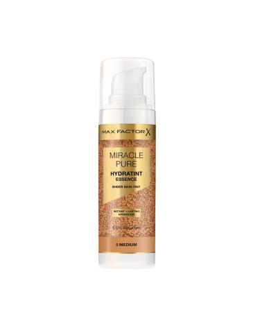 Max Factor Miracle Pure Hydratint Essence moisturizing makeup with light coverage 71 waterbased with microcapsule pigments 30 ml color 5 medium