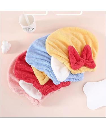 Buy GDSAFS Super Absorbent Hair Towel Wrap - Quick Dry Microfiber Cap for Wet Hair | 2024 NEW 4PCS Set for Women - Buy Online on GoSupps.com