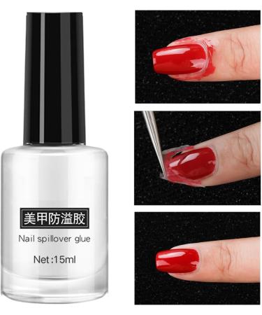  Hogvinnatil Peel-off base coat peel-off base coat - Manicure glue | Peelable gel nail polish base coat for easy removal 15ml squeeze-on for beginners - Buy Online on GoSupps.com