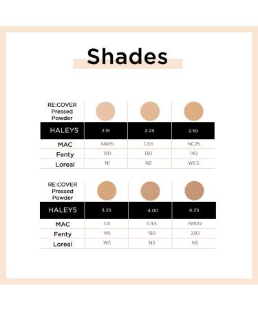 HALEYS RE COVER Pressed Powder (2.50) - Vegan & Cruelty-Free Powder Foundation - Buy Online on GoSupps.com