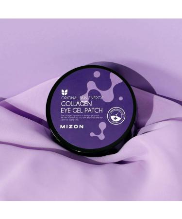 Mizon Collagen Eye Gel Patches (X60) - Reduce Dark Circles Puffiness & Wrinkles | Korean Cosmetics for Hydrated & Elastic Skin - Buy Online on GoSupps.com