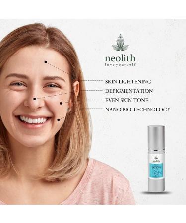 Neolith Vitamin C Face Serum for Glowing and Radiant Skin || Highly stable Vitamin C 20% || Dark spots & Sun Damage Corrector || Nano-biotechnology Korea || 94% Organic ||30 ML - Buy Online on GoSupps.com