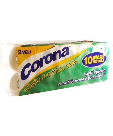 Corona - Toilet paper 2 ply - 10 rolls - set of 3  - Buy Online on GoSupps.com