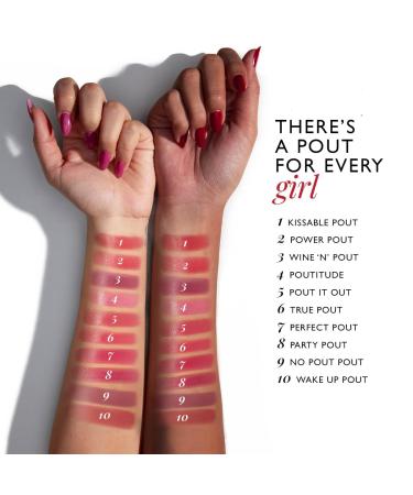 POUT by Karan Johar Tinted Plumping Lipstick - Magenta Pink | Glossy Petal Glow Finish | Buildable Moisturising Formula | Perfect for Parties | 3.5g - Buy Online on GoSupps.com