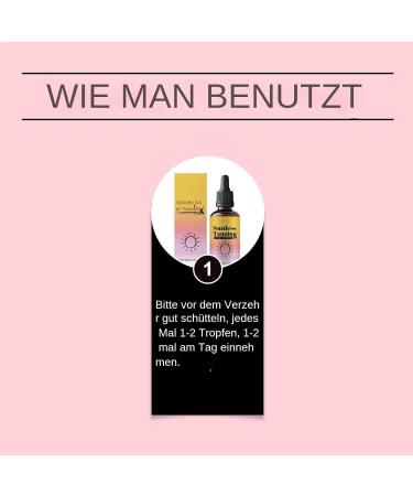  Generisch Tanning Drops to Drink - Tanning Drops - 60 ml per bottle - Nourishing Moisturizer - Natural and Fast Moisturizer - For face and body - all skin types - Buy Online on GoSupps.com
