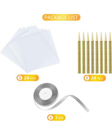 Bling Bamboo Sticks for Candy Apples and Treats 24-Pack (Gold) - Buy Online on GoSupps.com