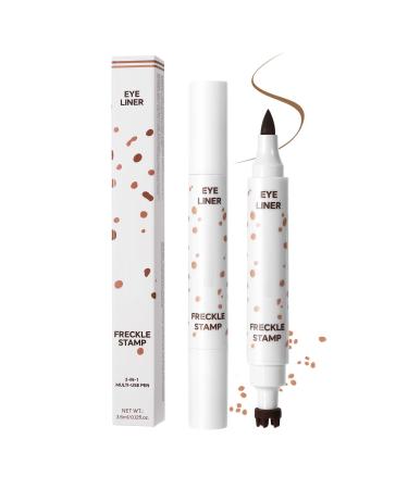 3.6ml Dual-Ended Freckle Pen Non-Slip Freckle Pen Water-Resistant for Parties Festivals Concerts Evenings Everyday Use Wife Women