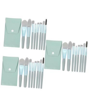 FRCOLOR 3 Sets Travel Make Up Fibre Wool Powder Miss Your Face