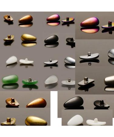 MARABO Silicone & Ceramic Eyeglass Nose Pads - Silver Screw-In Repair Solutions | International Shipping Available - Buy Online on GoSupps.com