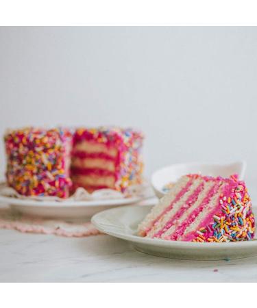ColorKitchen Pink Frosting Mix with Rainbow Sprinkles - 11.22 oz (318g) | Perfect for Baking! - Buy Online on GoSupps.com