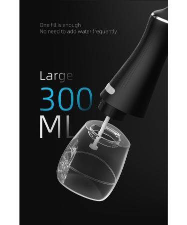Portable Rechargeable Water Flosser - IPX7 Water Resistant 300ml 3 Modes 5 Nozzles - Travel & Home Dentistry (Pink - Buy Online on GoSupps.com