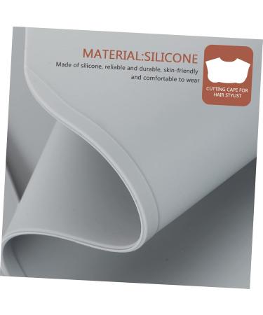 FOYTOKI Silicone Shawl Haircut Guide Hair Supplies for Hair Stylist Barber Neck Cutting Kit Women Cutting Cape Hair Cutting Collar Salon Mat Hair Cutting Guide Barber Mat - Buy Online on GoSupps.com