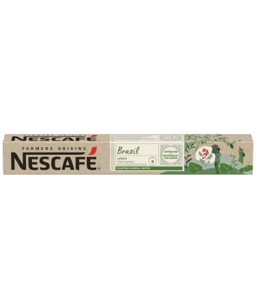 Coffee capsules - FARMERS ORIGINS Nescafé BRAZIL coffee capsules (10 uds)