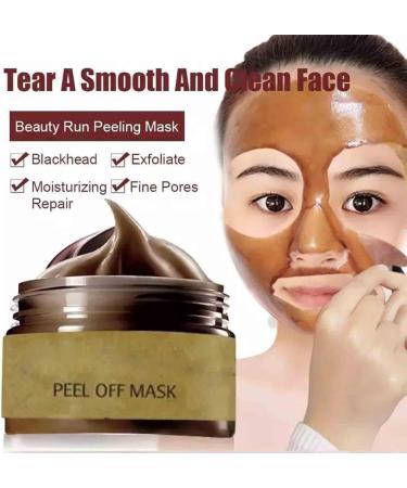 HXMANSEN ProHerbal Refining PeelOff Facial MaskCleansing Blackhead Remover MaskFace Mask Brighten SkinMoisturizing Tearing Pores Shrink Skin CareOil Control Clean Pores Herbal Refining Peeling Mask Cream - Buy Online on GoSupps.com
