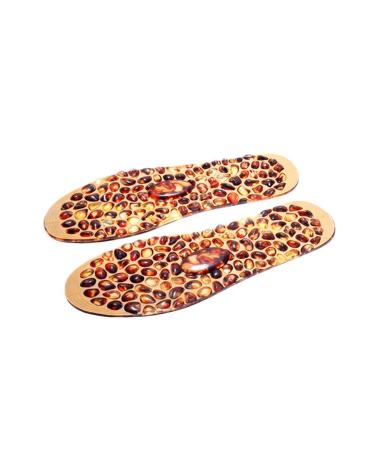 Memory foam acupressure magnetic massage comfort insole foot reflex zone massage for pain relief promotion of blood circulation improve health size 35-40