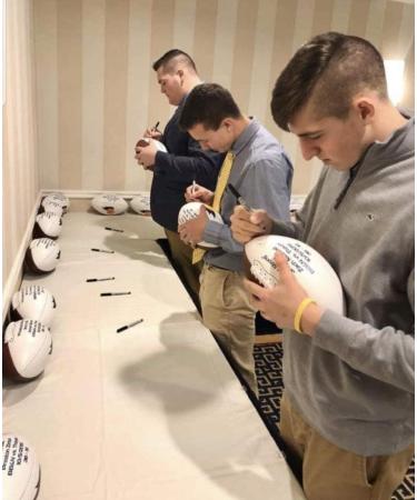 Ballstars Autograph Blank Full 12 Inch Football - Regulation Size Trophy for Signing | Two White Panels, Baseless - Buy Online on GoSupps.com