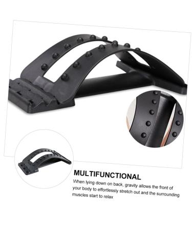 1pc Waist Stretcher & Back Stretching Tool - Lumbar Massage Device for Spine Relief - Multi-Function Stretcher Cushion - Buy Online on GoSupps.com