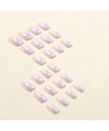Diduikalor Short Press On Nails - Set of 24pcs | Easy & Quick Nail Extension Solution - Buy Online on GoSupps.com