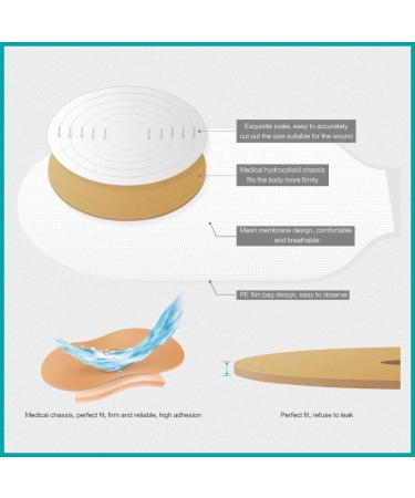 Buy Colostomy Bags One-Piece System | Drainable Pouch Cut to Fit 20-65MM | International Shipping Available - Buy Online on GoSupps.com