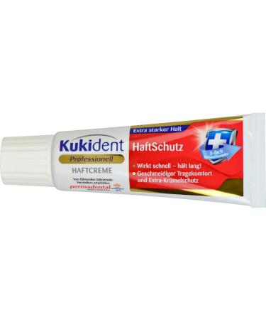 KUKIDENT Super Adhesive Cream 40g - Long-Lasting Hold for Dentures | Buy Online Internationally - Buy Online on GoSupps.com