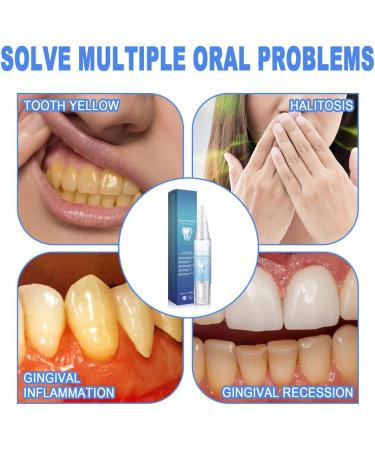 Neslemy Gum Shield Therapy Gel - Deep Cleaning & Gum Repair Treatment | Enhances Gum Health & Teeth Whitening Essence Pen (3 PCs) - Buy Online on GoSupps.com