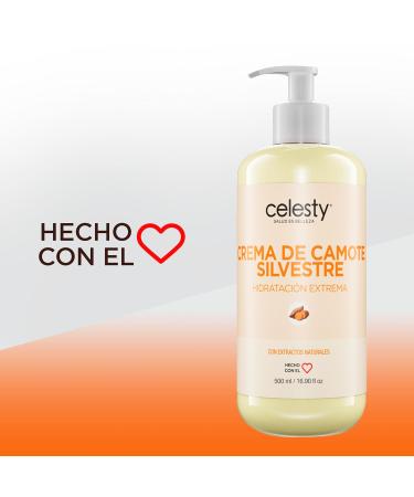 CELESTY Wild Sweet Potato Body Cream Extreme Hydration Formula with Natural Extracts 16.90 fl oz - Buy Online on GoSupps.com