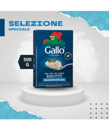Gallo Dal Risotto Pick N Mix - Create Custom Dal Combo with 5+ Flavours | Arborio Carnaroli Nero Venere Rosso Selezione Speciale | Pack of 4 (500g each) Perfect Dal Gift Set for Dal Lovers - Buy Online on GoSupps.com