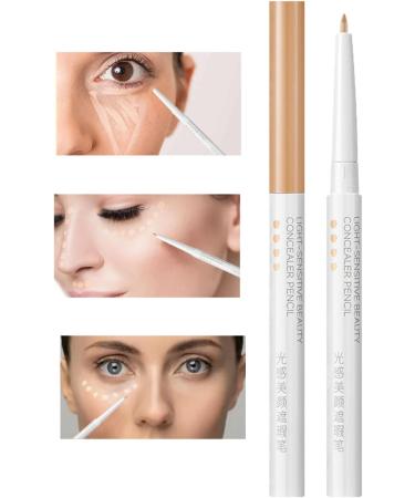 Concealer Pencil Full Coverage Corrects Long Lasting Face Makeup Highlighter Blendable Stick Multifunctional Concealer Pen Change The Lip Raise Brow Bone And Refine Eyebrow Shape - Buy Online on GoSupps.com