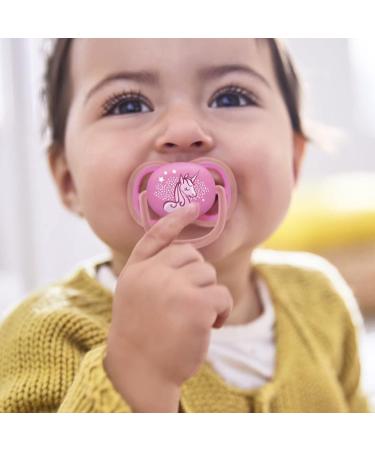 Buy Philips Avent SCF345/22 Ultra Air Dummies 6-18 Months - Breathable Orthodontic BPA Free Angel/Unicorn Design - Double Pack - Buy Online on GoSupps.com
