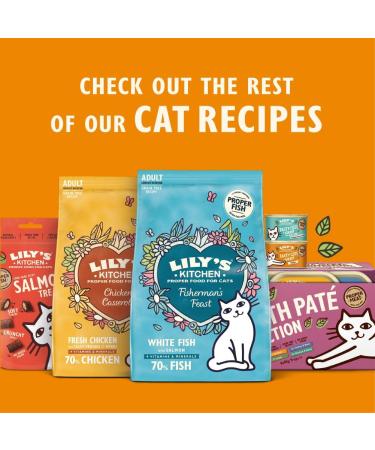 Lily's Kitchen Natural Soft Pate for Adult Cats Grain Free Recipes Multipack (32 x 85g Tub) - Buy Online on GoSupps.com