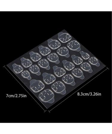 Double-side Nail Adhesive Tabs Nail Jelly Double-Sided Adhesive Nail Glue Stickers 10 Sheets (240PCS) Nail Glue Stickers - Buy Online on GoSupps.com
