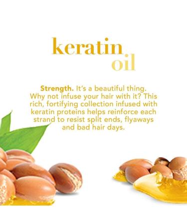 OGX Anti-Breakage Keratin Oil Shampoo 13oz | Strengthen & Repair Hair | International Shipping Available - Buy Online on GoSupps.com