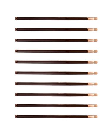 Yishenyishi 10 Pack Brown Curved Jumbo Bobby Pins Hair Clips - Hair Accessories - Buy Online on GoSupps.com