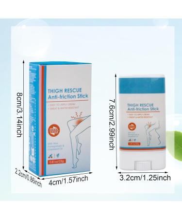  Futuhada Anti-Chafing Thigh Stick Chafing Prevention Thigh Cream Anti-Chafing Stick Prevents Friction and Irritation - Buy Online on GoSupps.com