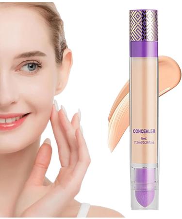  Opvonxeh 4 in 1 Full Coverage Cream Concealer Waterproof Long-Lasting Makeup Hydrating CC Cream for Natural Finish 7.5ml Multi-Use Face Corrector for All Skin Types - Buy Online on GoSupps.com