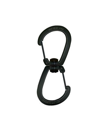 Sun Company HikeHitch 360 - Medium | Rotating Double Carabiner | Spinning Dual Clip