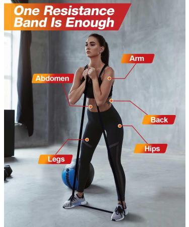 Rantizon Resistance Bands Set of 3 long resistance band for Men