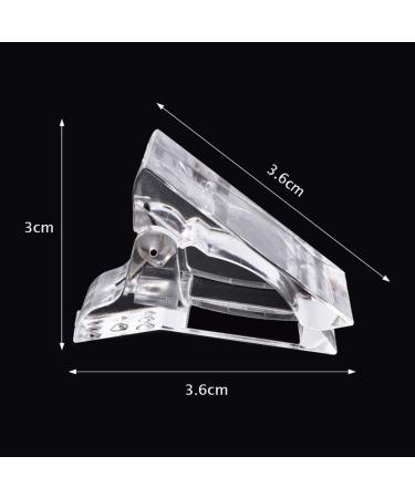 OhhGo 5Pcs Polygel Nail Tips Clips - Quick Building Finger Extension Tool for UV LED Manicure | International Shipping Available - Buy Online on GoSupps.com