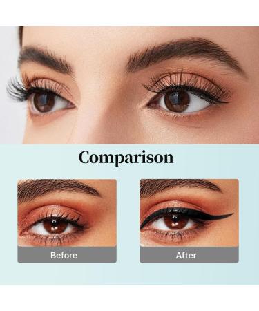 Waterproof Eyeliner 2024 Upgrade Double Ended Glitter Eyeliner Colorful Glitter Eyeliner Liquid Shimmer Waterproof Long Lasting Glow Eyeliner Shine Eyeshadow (3#) - Buy Online on GoSupps.com