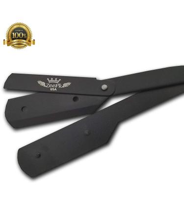 SRX Heavy Duty Stainless Steel Barber Razor | 5 FREE Super Stainless Blades | Professional Shaving Tool by Liberty Supply - Buy Online on GoSupps.com