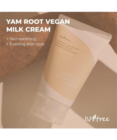 ISNTREE Yam Root Vegan Milk Toner 200ml 6.76 fl oz + Yam Root Vegan Milk Cream 80ml 2.7 fl oz - Buy Online on GoSupps.com