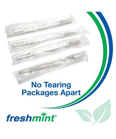 144 Pack Individually Wrapped Soft Nylon Bristle Adult Toothbrushes - Gentle Oral Care - Buy Online on GoSupps.com