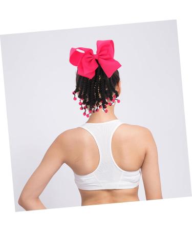 ibasenice Ponytail Beads and Dreadlocks Wig Hair Ribbons Decor Ponytail Hair Extension Ponytail Hair Accessories Ponytail Hairpiece Band Womens Braid Extensions Lengthen 21.00X14.00X2.00CM Rosy - Buy Online on GoSupps.com