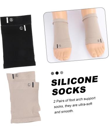 NOLITOY 6 Pairs Plantar Support Brace & Insoles | Flat Foot Arch Support Inserts for Men & Women - Comfortable Elastic Shoe Mats - Buy Online on GoSupps.com