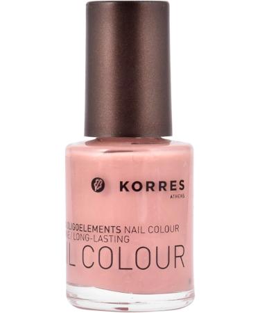 Korres Nail Colour High shine/Long-lasting - #11 Washed Off Pink 10ml - Buy Online on GoSupps.com