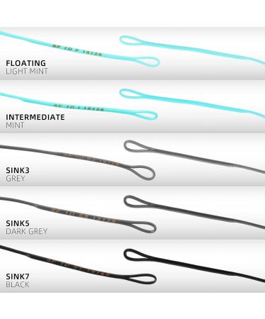 Buy SF Skagit Point Scandi Fly Cord Tip for Salmon & Steelhead - 10/12/15FT Multi-Colored with Welded Loops | Light Mint - Floating 90/110/125gr for Fly Fishing - Buy Online on GoSupps.com