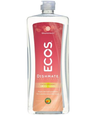 Earth Friendly Products Dishwashing Liquid - 25 oz - Grapefruit